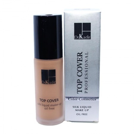Dr. Kadir Top cover make up oil free- מייק אפ משי אויל פרי-0