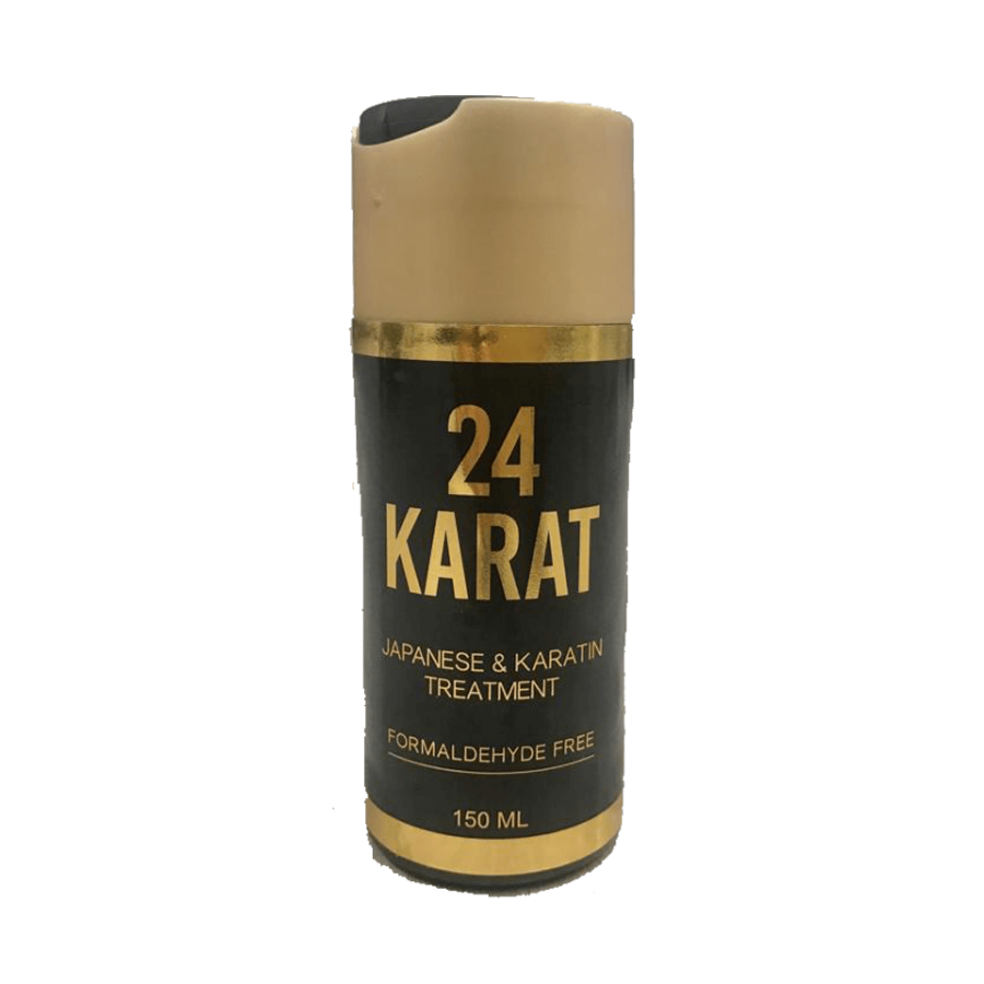 24 KARAT החלקה משולבת יפנית+ קרטין - 150מ"ל-0