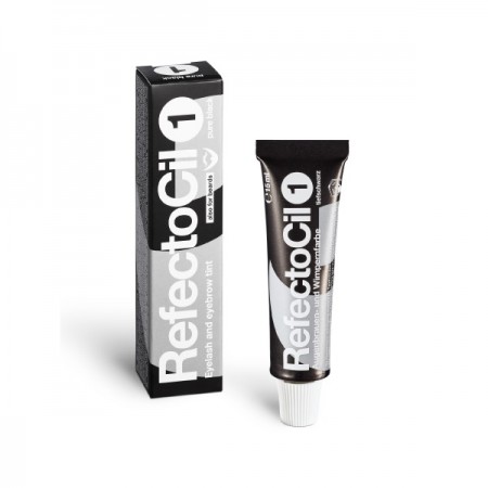 צבע שחור מבריק (1 No) לעיצוב גבות ריסים-0